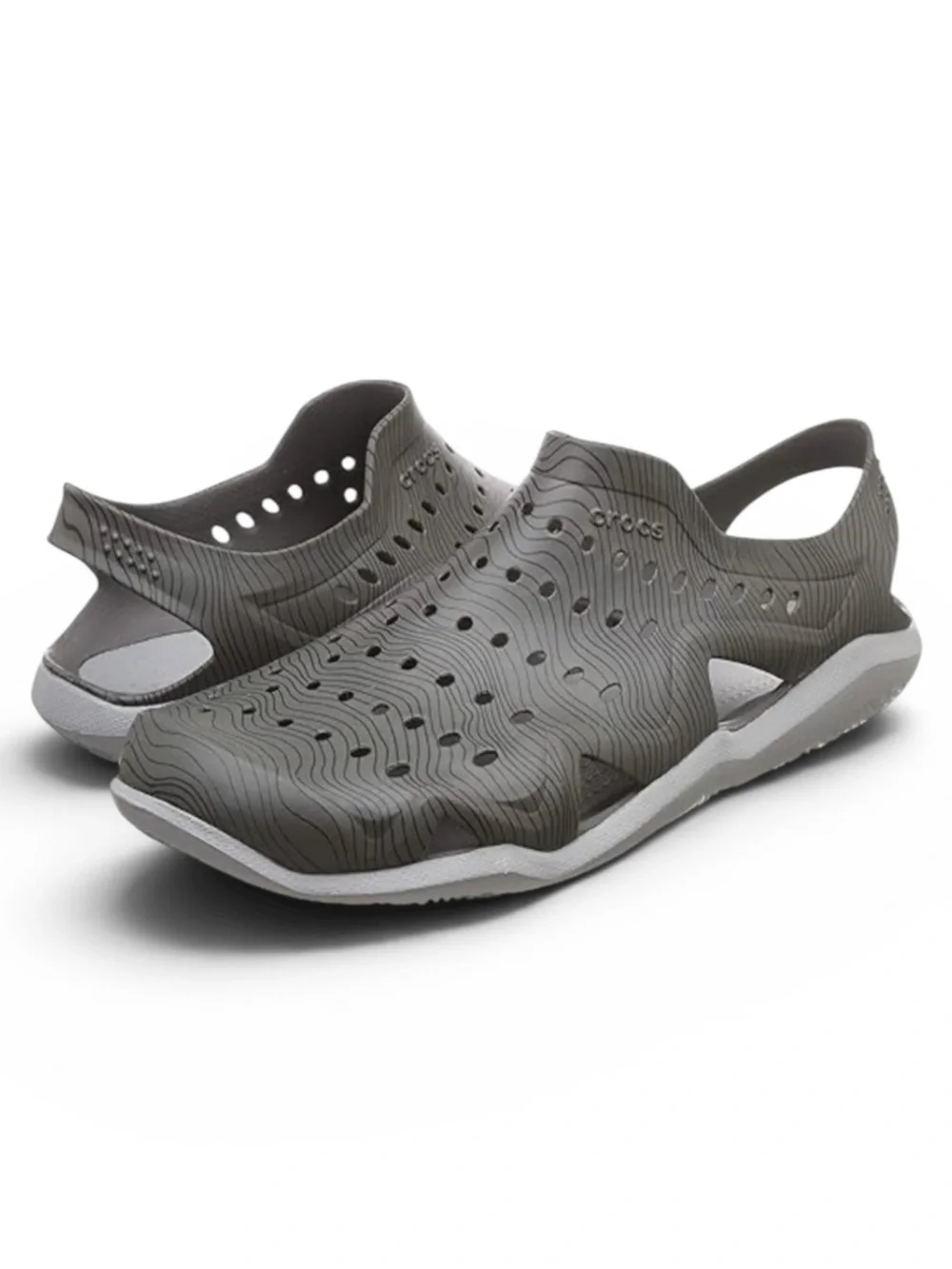 Crocs Swiftwater Graphic Wave Sandals